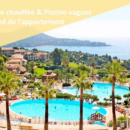 Cap Esterel Magnifique Vue Avec Parking Et Piscine 아파트 Saint-Raphaël