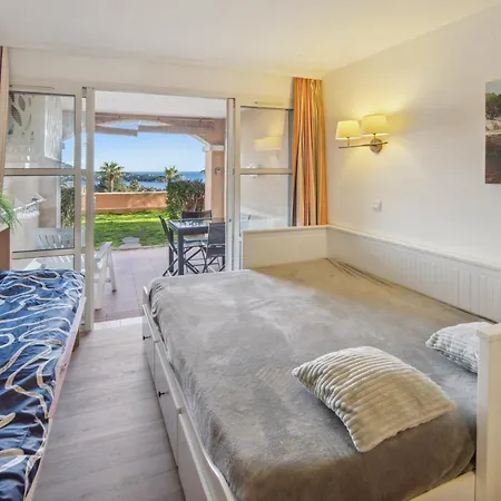 Cap Esterel Magnifique Vue Avec Parking Et Piscine 아파트 Saint-Raphaël